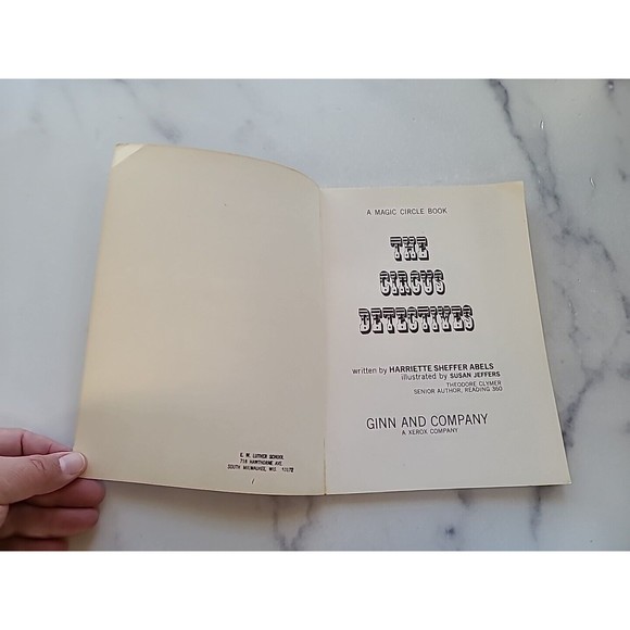 The Circus Detectives (Magic Circle Book) by Harriette Sheffer Abels 1971 - Picture 2 of 10